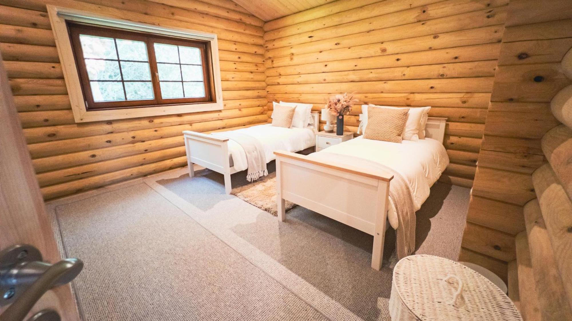 Aspen Lodge, Amazing New Log Cabin With Hot Tub - Sleeps 6 - Felmoor Park มอร์เพท ห้อง รูปภาพ